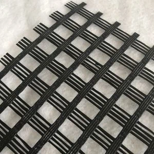 Yol Yapımı Fiberglas Geogrid